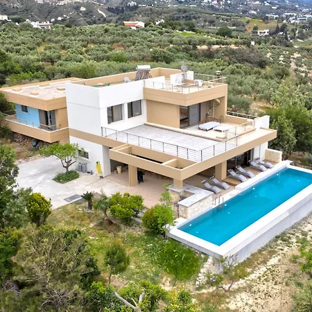 Villa Mirtylla Luxury Retreat W Pool, Bbq And Gym